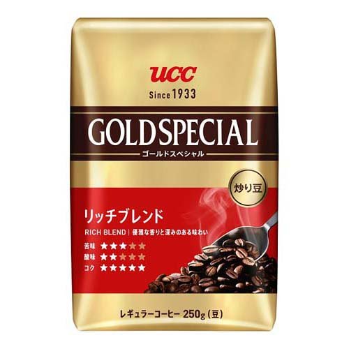 UCC ゴールドスペシャル 炒り豆 リッチブレンド(250g)