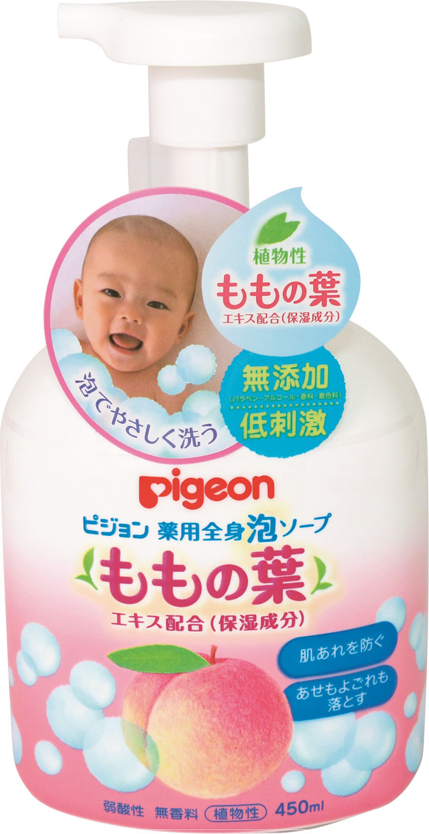 薬用全身泡ソープ(ももの葉) 450ml