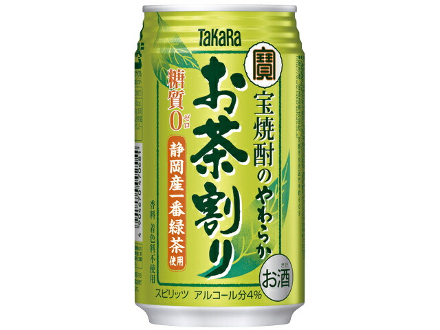 宝酒造 宝焼酎のやわらかお茶割り３３５ＭＬＳ