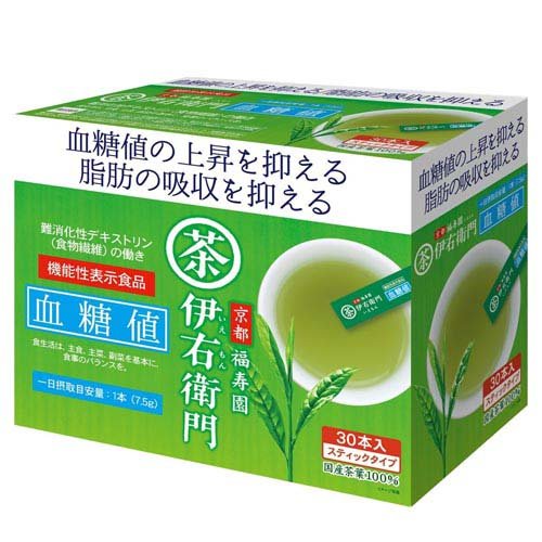 伊右衛門 機能性インスタント緑茶 血糖値(30本入)