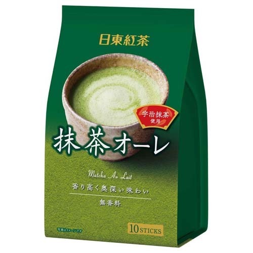 日東紅茶 抹茶オーレ(10本)