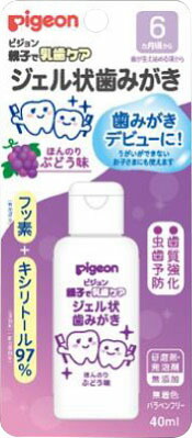 ジェル状歯みがき ぶどう味 40ml
