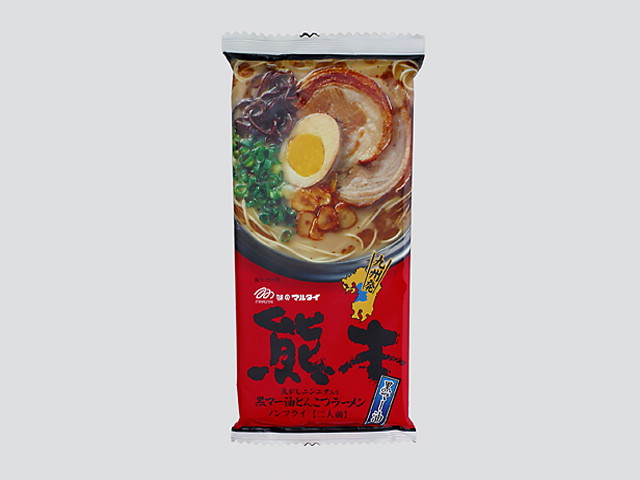 マルタイ 熊本黒マー油とんこつラーメン　１８６ｇ