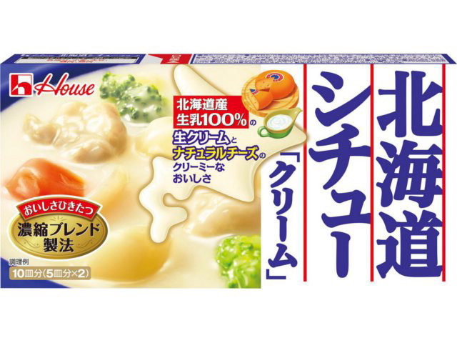 ハウス 北海道シチュー クリーム(180g)