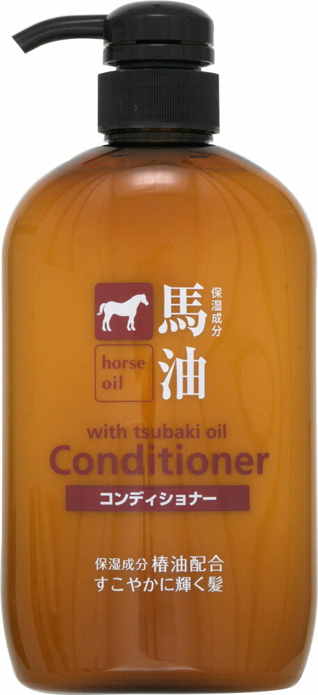 熊野油脂 馬油コンディショナー ボトル600ml