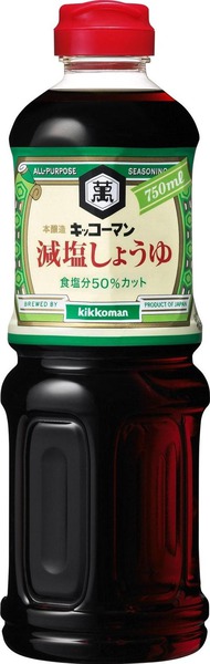 キッコーマン 減塩しょうゆ(750mL)