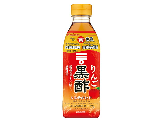Ｍｉｚｋａｎ ミツカン　りんご黒酢　５００ｍｌ