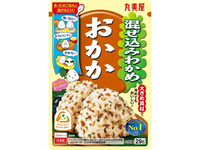 丸美屋食品工業 丸美屋　混ぜ込みわかめ　おかか
