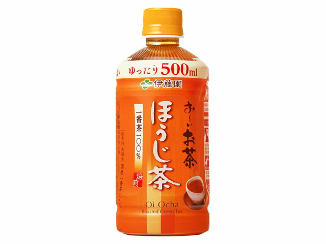 伊藤園 お～いお茶 ほうじ茶 温でおいしい冷めてもおいしい 500ml
