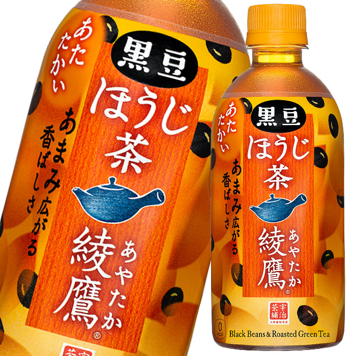 コカ・コーラ 綾鷹 黒豆ほうじ茶 ペット ホット専用 440ml