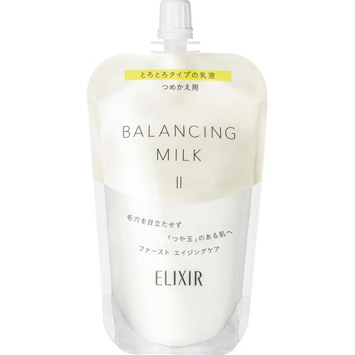 エリクシール バランシング ミルク II 乳液 しっとり つめかえ 毛穴 きめ(110ml)の商品画像