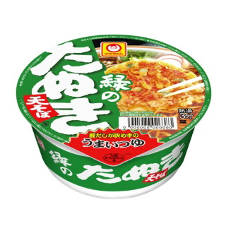 マルちゃん 緑のたぬき天そば 東 101g