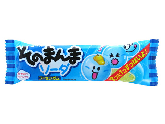 コリス そのまんまソーダ フーセンガム 3個