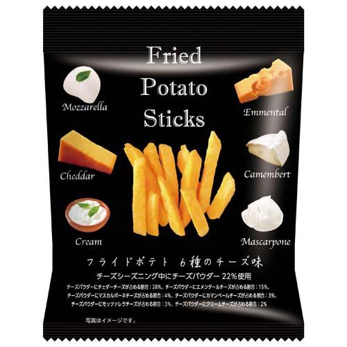 フライドポテト 6種のチーズ味(42g)