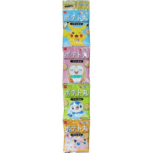 ポケモンポテト丸 うすしお味(14g*4連)