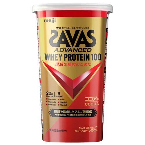 ザバス アドバンストホエイプロテイン100 ココア味(280g)