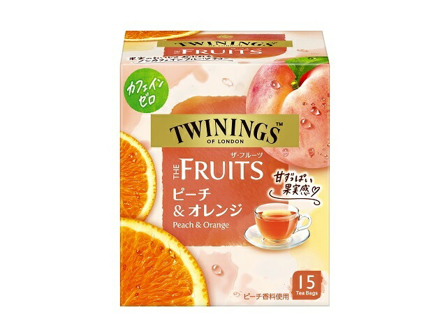 片岡物産 ザ・フルーツ　１５Ｐ　ピーチ＆オレンジ