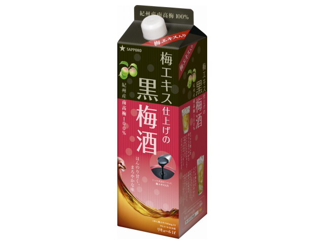 サッポロビール サッポロ黒梅酒１Ｌ