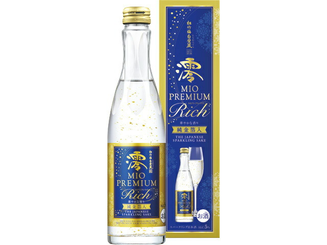 宝酒造 白壁蔵澪ＲＩＣＨスパークリング清酒３００ＭＬカ無