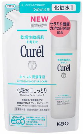 キュレル 潤浸保湿 化粧水 II しっとり つめかえ用 130ml