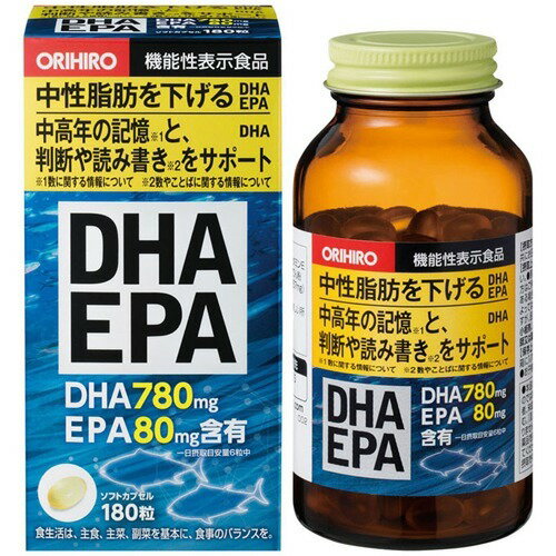 オリヒロ DHA EPA(180粒)