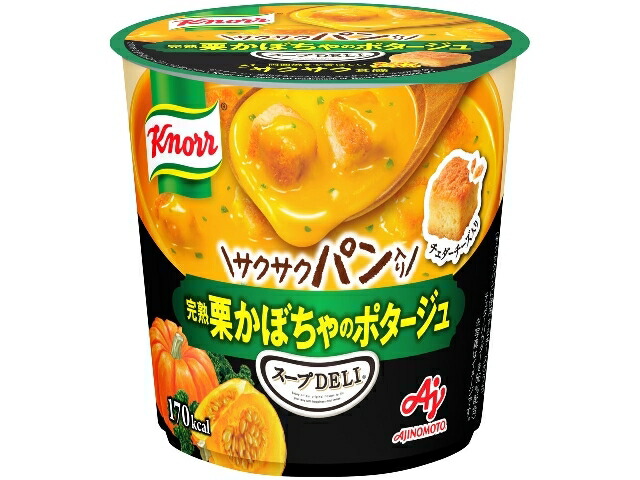 味の素 クノールスープＤＥＬＩサクサクパン入り栗かぼちゃ