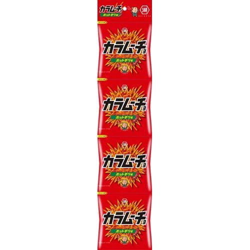 湖池屋 4連スティックカラムーチョ ホットチリ味(12g*4袋入)