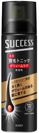 サクセス 薬用育毛トニック ボリュームケア 無香料 180g