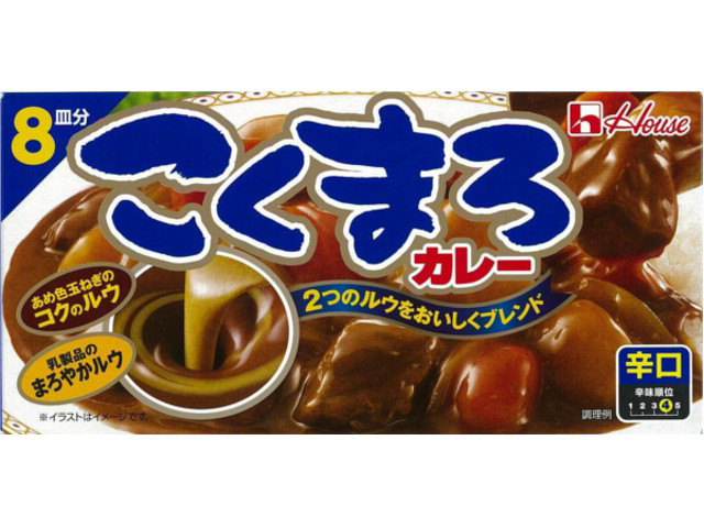 こくまろカレー 辛口(140g)