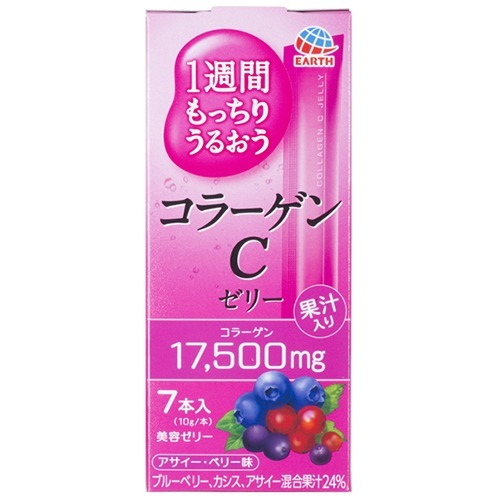1週間もっちりうるおうコラーゲンCゼリー(10g*7本入)の商品画像