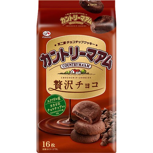 カントリーマアム 贅沢チョコ(16枚入)の商品画像