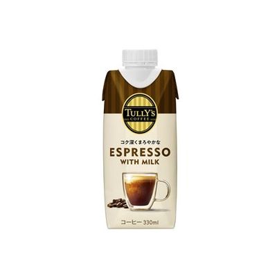 伊藤園 TULLY'S ESPRESSO WITHMILK 330ml
