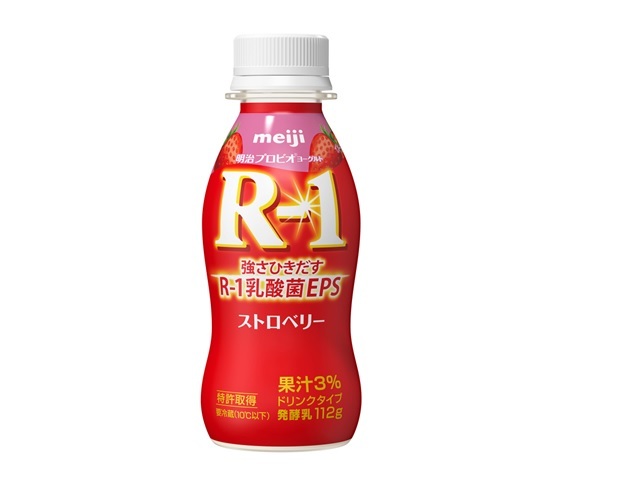 明治 R-1 ドリンクタイプ ストロベリー 112g