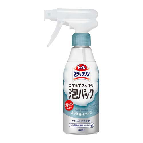 トイレマジックリン トイレ用洗剤 こすらずスッキリ泡パック サボン＆シトラス 本体(300ml)