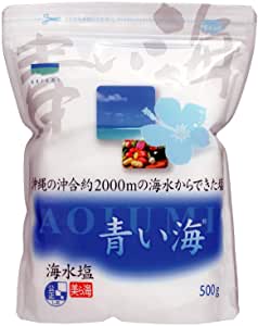 青い海 沖縄の海水塩青い海 10485(500g)