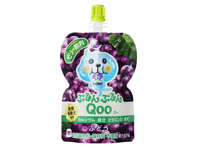 ミニッツメイド クー ぷるんぷるんクー ぶどう味 125G パウチ