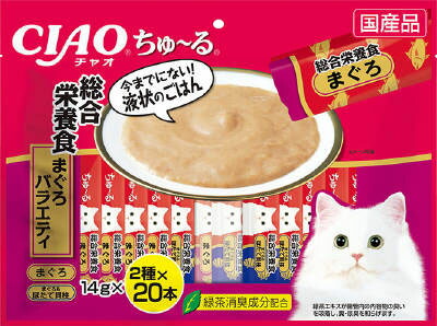 ちゅ～る 総合栄養食 まぐろ バラエティ 14g×40本