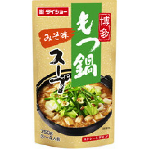ダイショー 博多もつ鍋スープ みそ味(750g)
