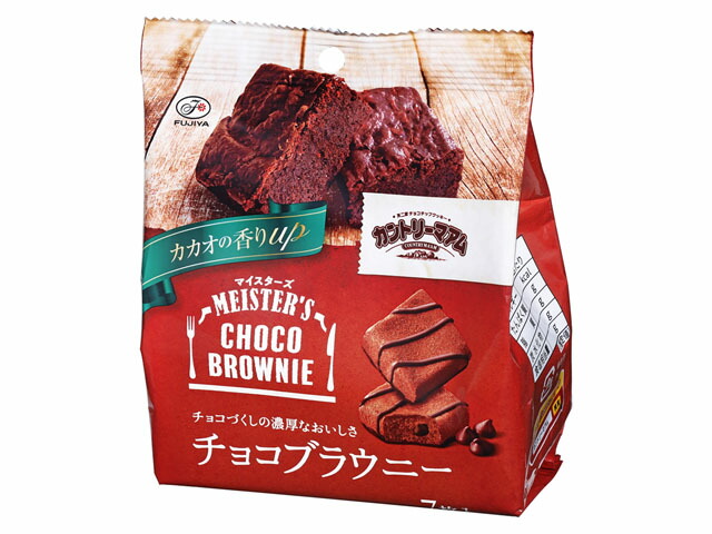 不二家 カントリーマアム マイスターズ チョコブラウニー 7枚