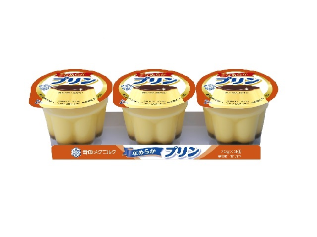 雪印メグミルク ２０なめらかプリン　７０Ｇ×３