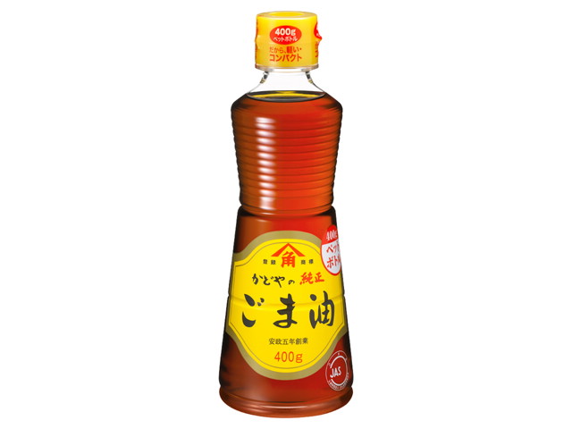 かどや製油 かどや製油　金印純正ごま油（ＰＥＴ）　４００ｇ