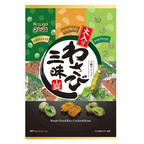 グリーン豆 大入り わさび三昧(239g)