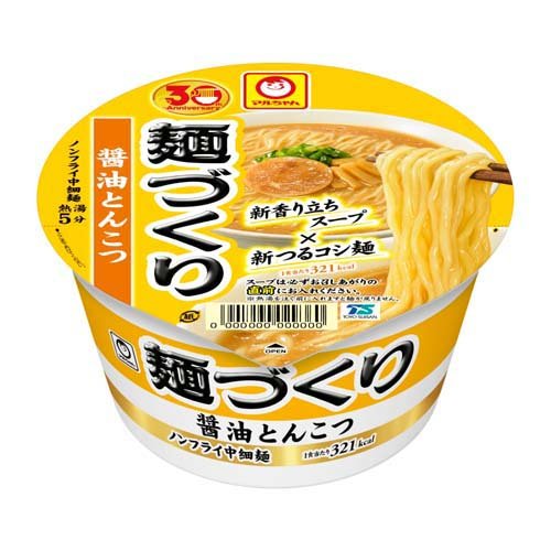 マルちゃん 麺づくり 醤油とんこつ(91g)