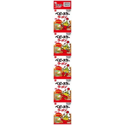ベビースターラーメン 5連 チキン味( 19g×5袋入)
