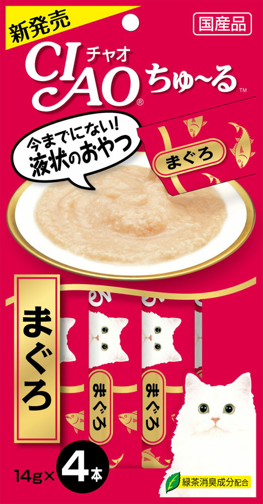 チャオ ちゅーる まぐろ 4本の商品画像