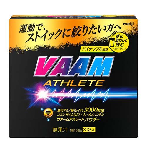ヴァーム アスリートパウダー パイナップル風味(10.5g*12袋入)