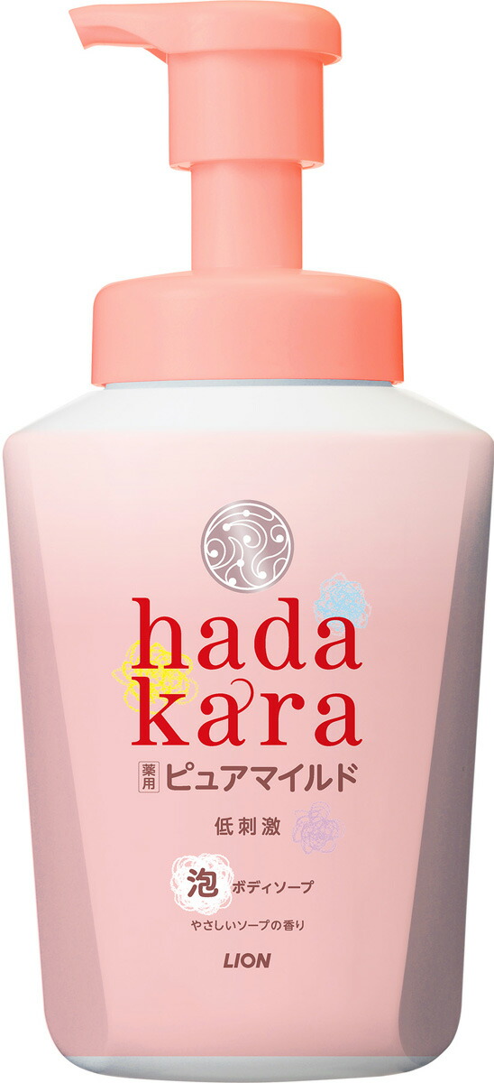 hadakara 泡で出てくる薬用ピュアマイルドボディソープ 本体