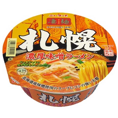 ニュータッチ 凄麺 札幌濃厚味噌ラーメン 162g