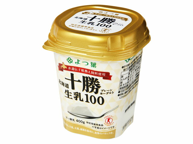 よつ葉乳業 北海道十勝プレーンヨーグルト生乳100 400g