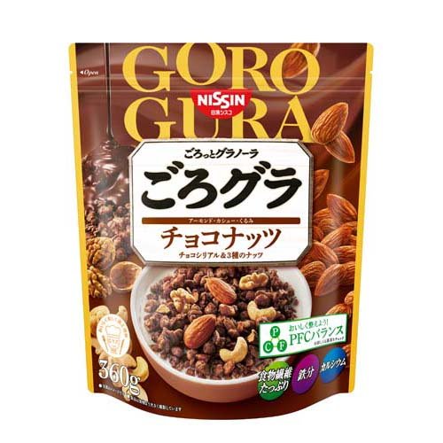 日清シスコ ごろグラ チョコナッツ(360g)